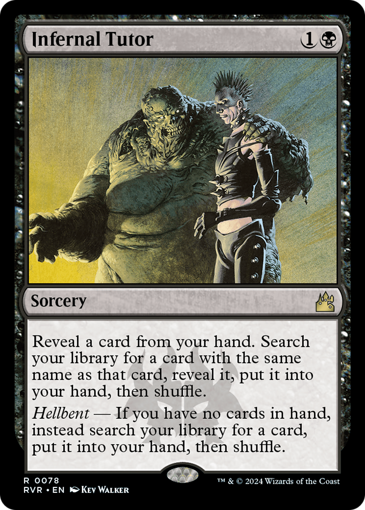 Infernal Tutor [Ravnica Remastered] | Galactic Gamez