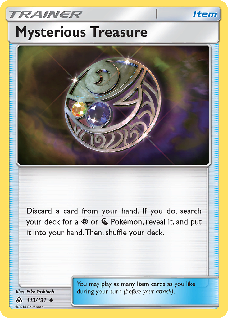 Mysterious Treasure (113/131) [Sun & Moon: Forbidden Light] | Galactic Gamez