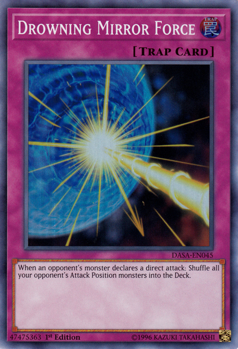 Drowning Mirror Force [DASA-EN045] Super Rare | Galactic Gamez