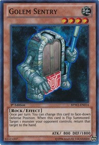 Golem Sentry [BPW2-EN014] Super Rare | Galactic Gamez