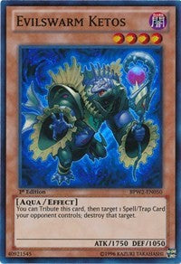 Evilswarm Ketos [BPW2-EN050] Super Rare | Galactic Gamez