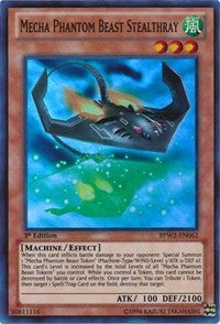 Mecha Phantom Beast Stealthray [BPW2-EN062] Super Rare | Galactic Gamez