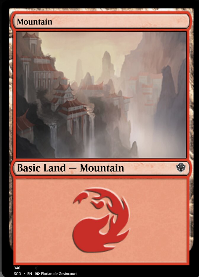 Mountain (346) [Starter Commander Decks] | Galactic Gamez