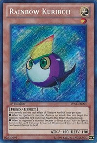 Rainbow Kuriboh [LVAL-EN004] Secret Rare | Galactic Gamez