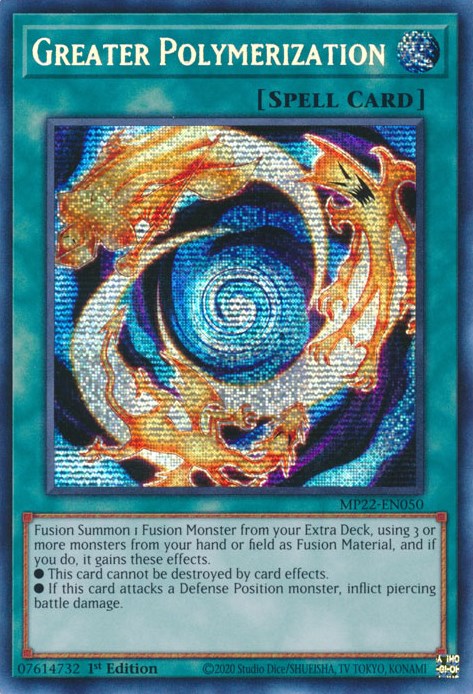 Greater Polymerization [MP22-EN050] Prismatic Secret Rare | Galactic Gamez