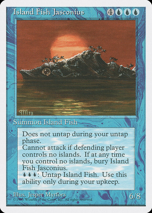 Island Fish Jasconius [Fourth Edition] | Galactic Gamez