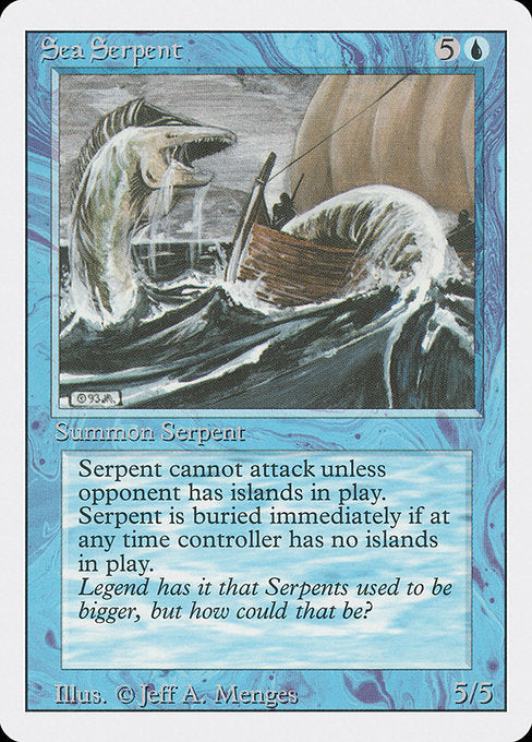 Sea Serpent [Revised Edition] | Galactic Gamez