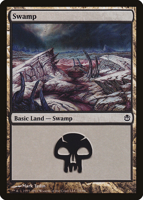 Swamp [Duel Decks: Ajani vs. Nicol Bolas] | Galactic Gamez