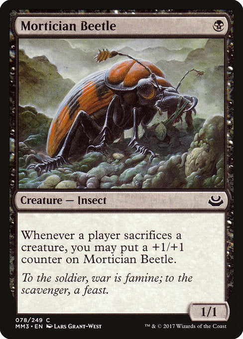 Mortician Beetle [Modern Masters 2017] | Galactic Gamez