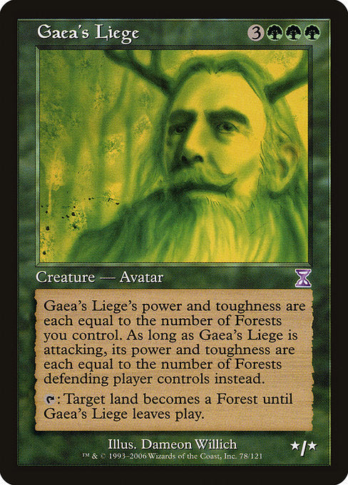 Gaea's Liege [Time Spiral Timeshifted] | Galactic Gamez