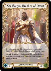 Ser Boltyn, Breaker of Dawn // Boltyn [MON029 // MON030] 1st Edition Normal | Galactic Gamez