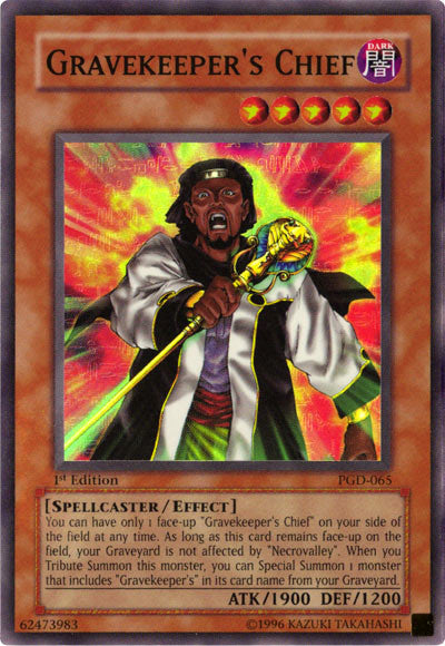 Gravekeeper's Chief [PGD-065] Super Rare | Galactic Gamez