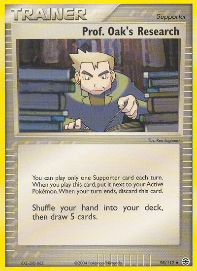 Prof. Oak's Research (98/112) [EX: FireRed & LeafGreen] | Galactic Gamez