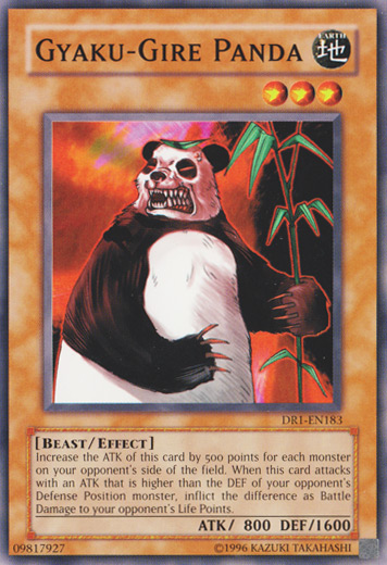 Gyaku-Gire Panda [DR1-EN183] Common | Galactic Gamez