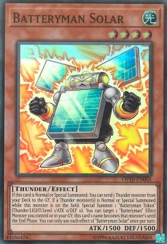 Batteryman Solar [OP10-EN005] Super Rare | Galactic Gamez