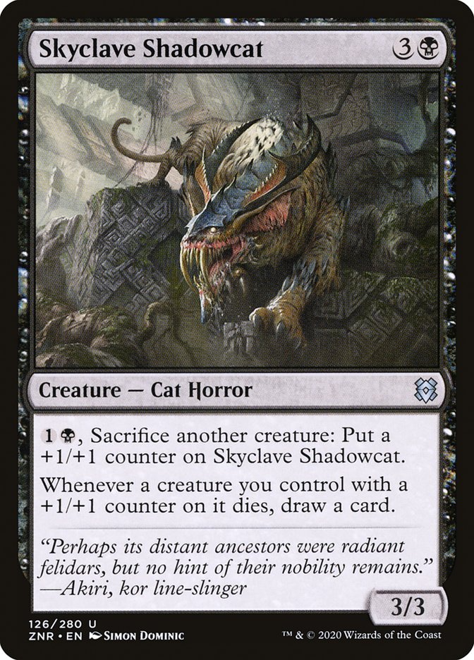 Skyclave Shadowcat [Zendikar Rising] | Galactic Gamez
