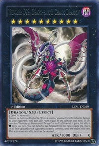 Number C92: Heart-eartH Chaos Dragon [LVAL-EN050] Rare | Galactic Gamez