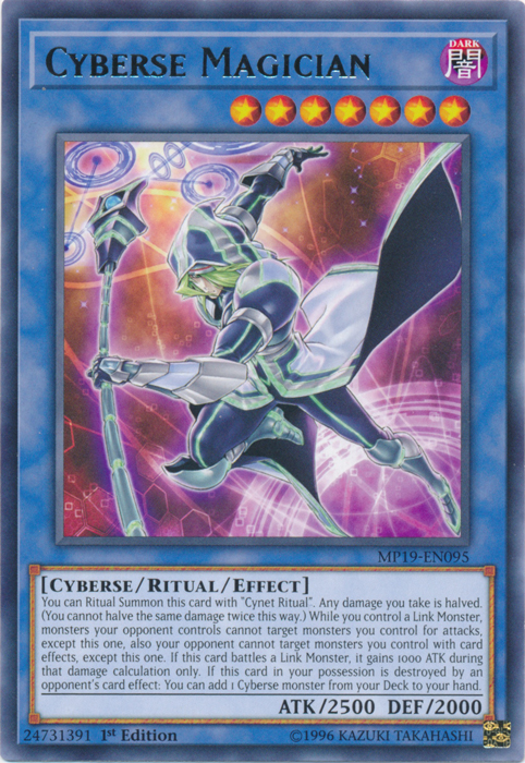 Cyberse Magician [MP19-EN095] Rare | Galactic Gamez