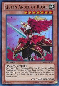 Queen Angel of Roses [LVAL-EN092] Super Rare | Galactic Gamez