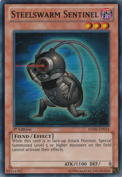 Steelswarm Sentinel [HA06-EN014] Super Rare | Galactic Gamez