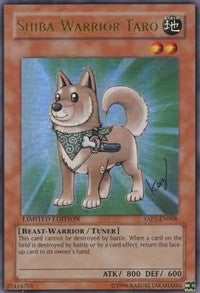 Shiba-Warrior Taro [YAP1-EN008] Ultra Rare | Galactic Gamez