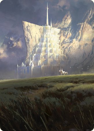 Minas Tirith Art Card [The Lord of the Rings: Tales of Middle-earth Art Series] | Galactic Gamez