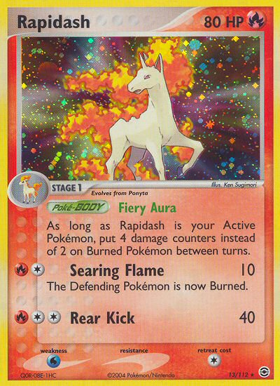 Rapidash (13/112) [EX: FireRed & LeafGreen] | Galactic Gamez