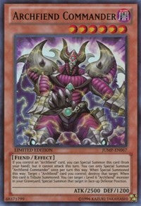 Archfiend Commander [JUMP-EN067] Ultra Rare | Galactic Gamez