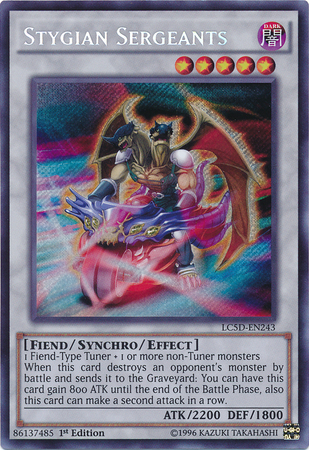 Stygian Sergeants [LC5D-EN243] Secret Rare | Galactic Gamez