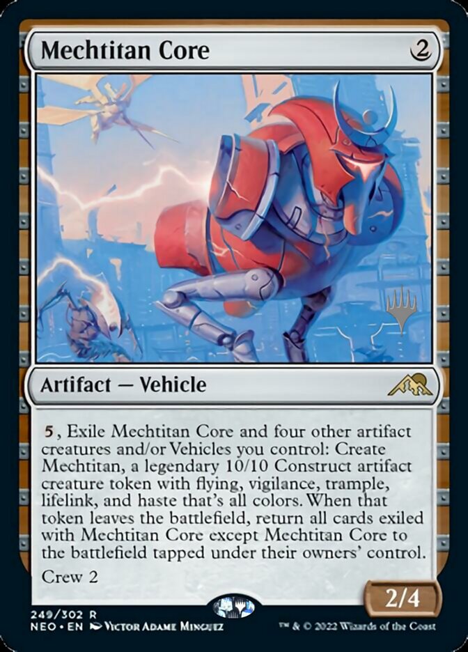 Mechtitan Core (Promo Pack) [Kamigawa: Neon Dynasty Promos] | Galactic Gamez