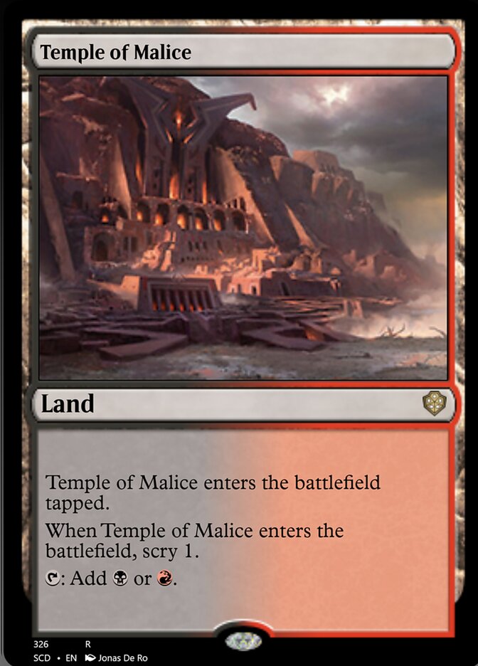 Temple of Malice [Starter Commander Decks] | Galactic Gamez