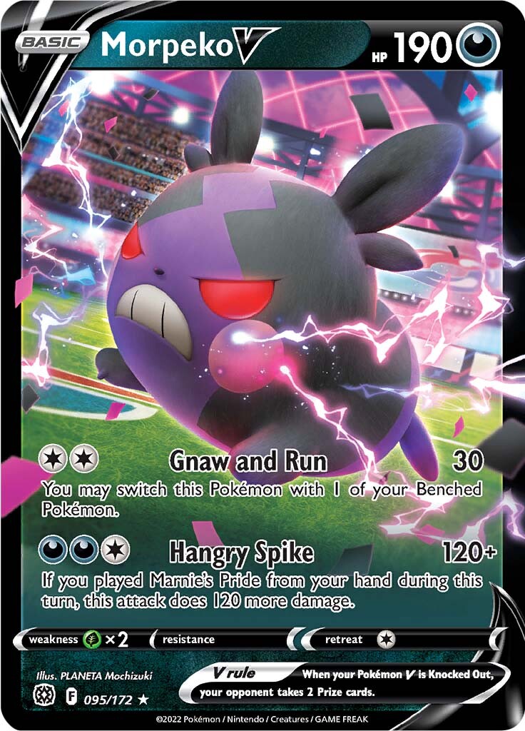 Morpeko V (095/172) [Sword & Shield: Brilliant Stars] | Galactic Gamez