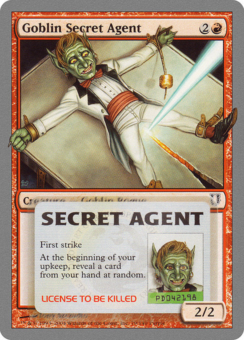 Goblin Secret Agent [Unhinged] | Galactic Gamez