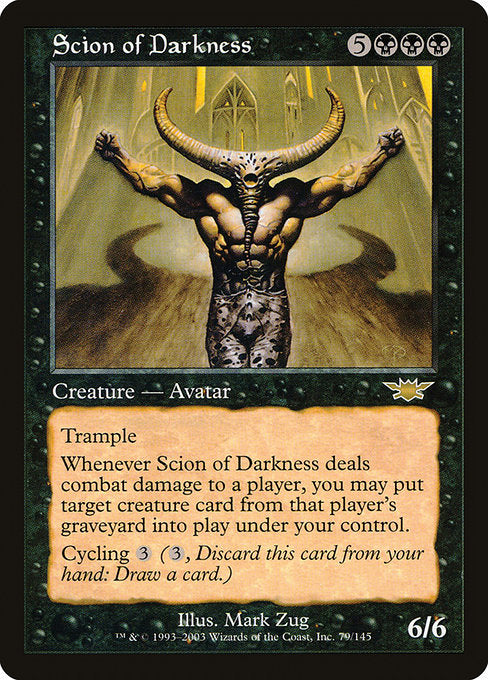 Scion of Darkness [Legions] | Galactic Gamez