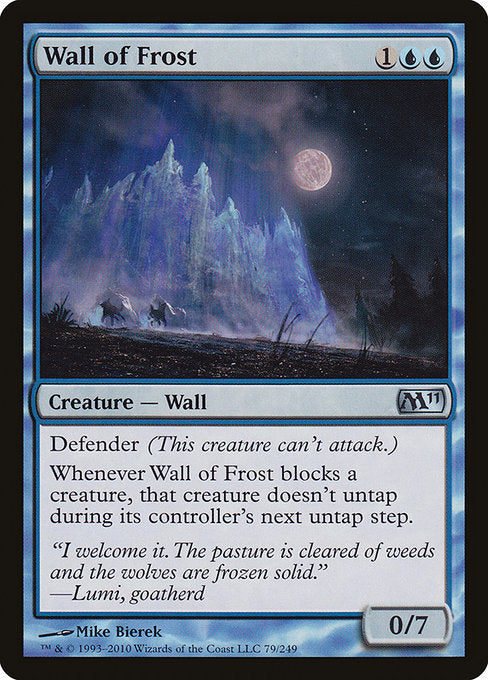 Wall of Frost [Magic 2011] | Galactic Gamez