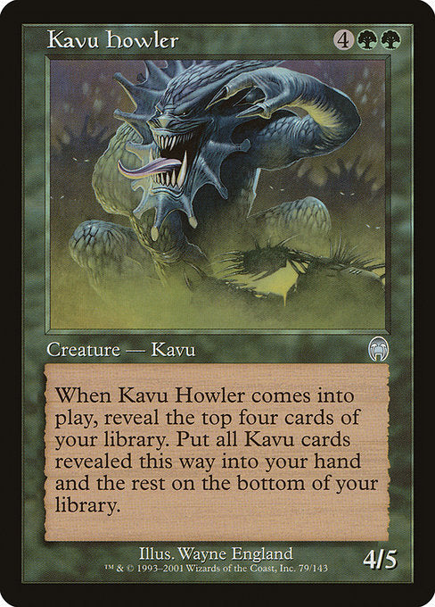 Kavu Howler [Apocalypse] | Galactic Gamez