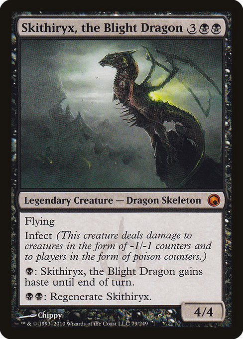 Skithiryx, the Blight Dragon [Scars of Mirrodin] | Galactic Gamez