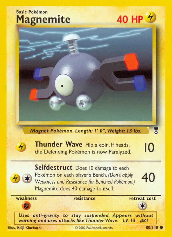 Magnemite (80/110) [Legendary Collection] | Galactic Gamez