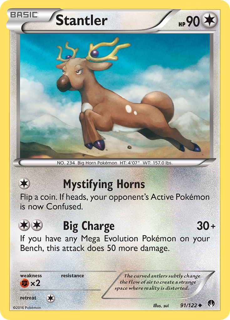 Stantler (91/122) [XY: BREAKpoint] | Galactic Gamez