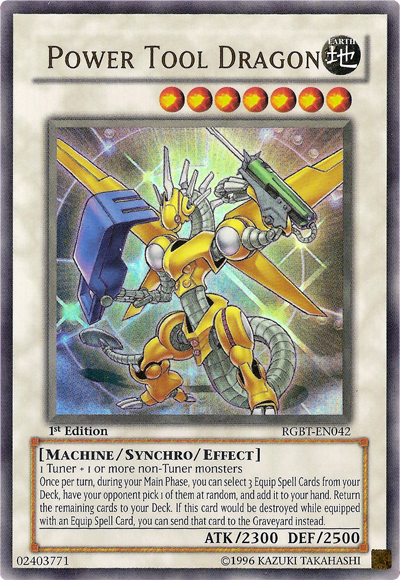 Power Tool Dragon [RGBT-EN042] Ultra Rare | Galactic Gamez