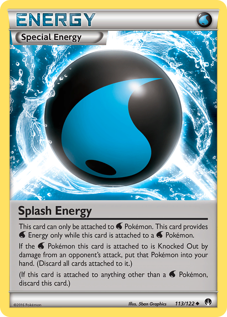 Splash Energy (113/122) [XY: BREAKpoint] | Galactic Gamez