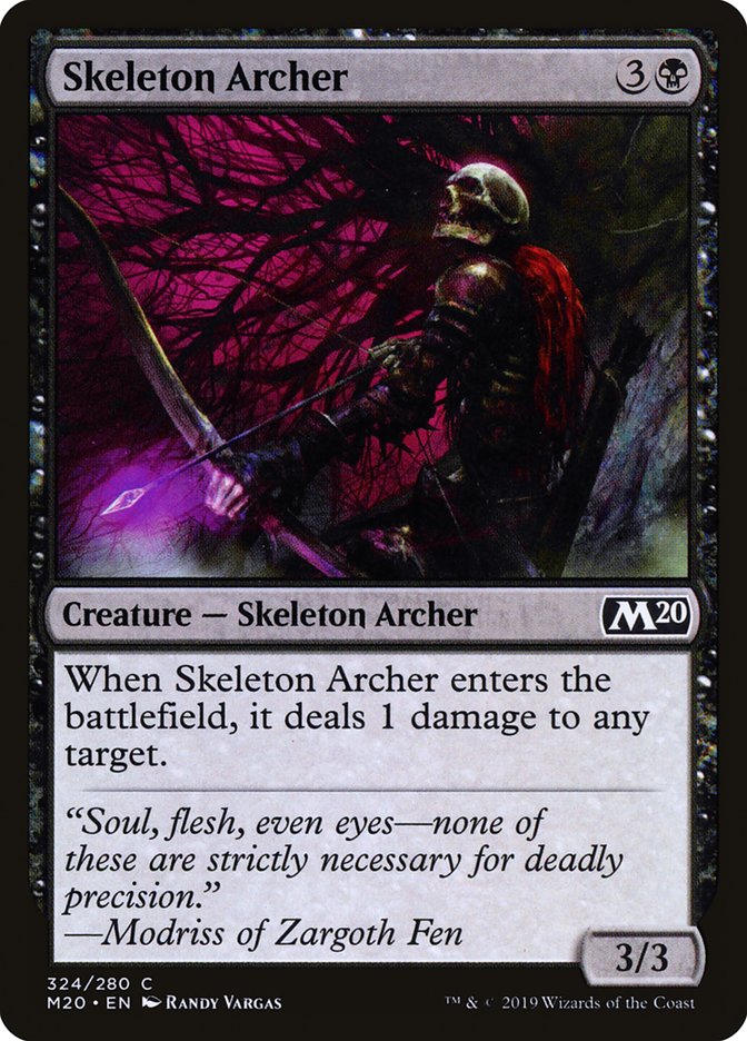 Skeleton Archer [Core Set 2020] | Galactic Gamez