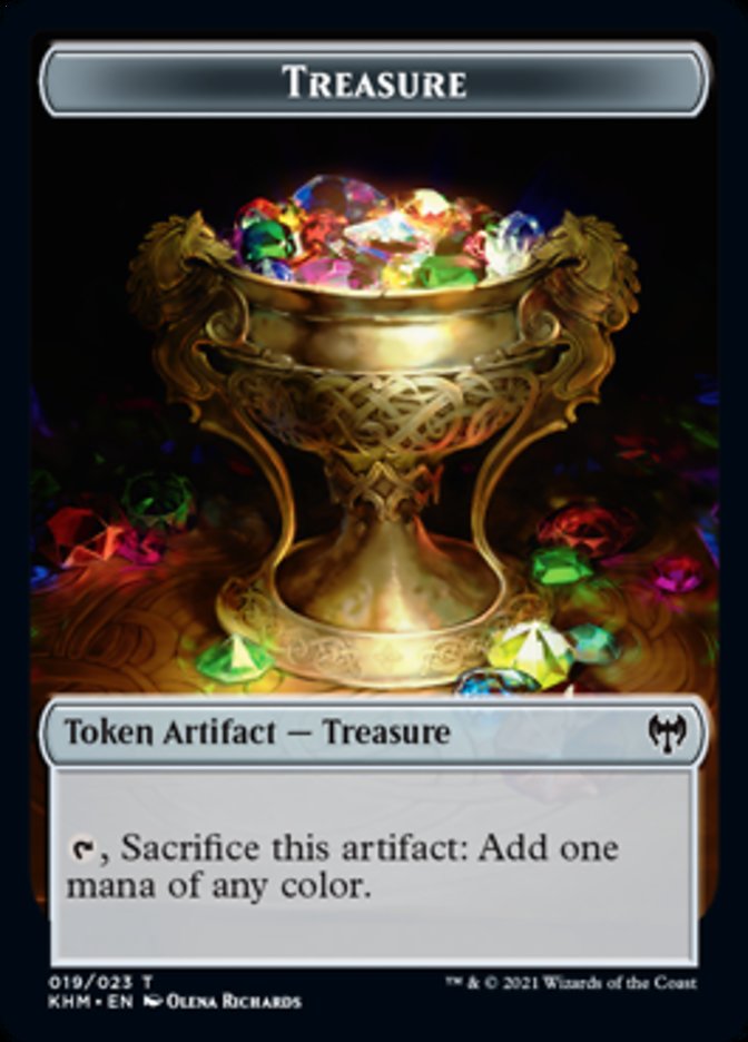 Treasure Token [Kaldheim] | Galactic Gamez