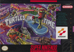 Teenage Mutant Ninja Turtles IV Turtles in Time - Super Nintendo | Galactic Gamez
