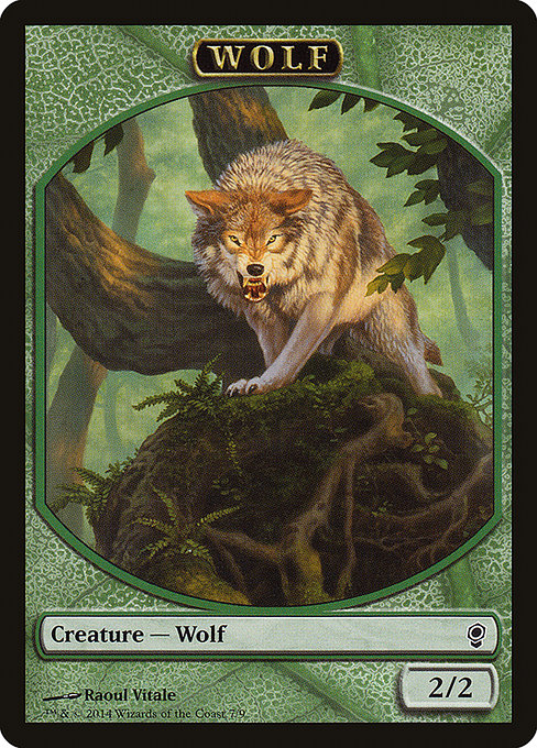 Wolf [Conspiracy Tokens] | Galactic Gamez