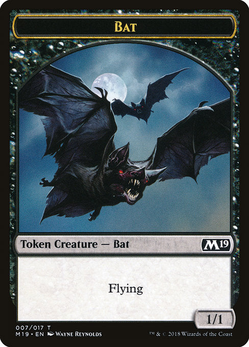 Bat [Core Set 2019 Tokens] | Galactic Gamez