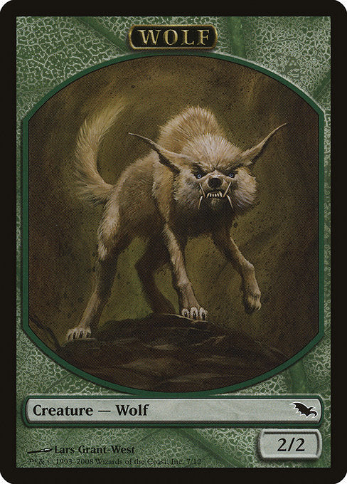 Wolf [Shadowmoor Tokens] | Galactic Gamez