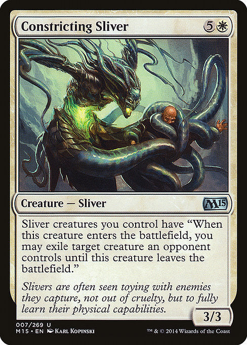 Constricting Sliver [Magic 2015] | Galactic Gamez