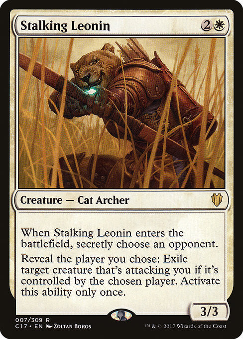 Stalking Leonin [Commander 2017] | Galactic Gamez