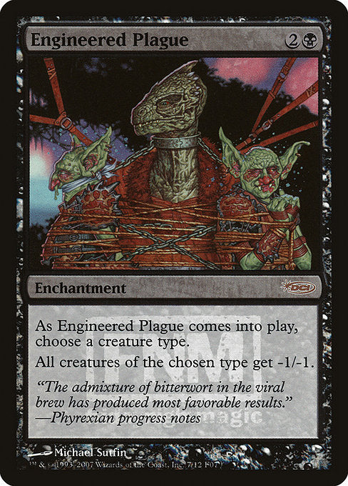 Engineered Plague [Friday Night Magic 2007] | Galactic Gamez